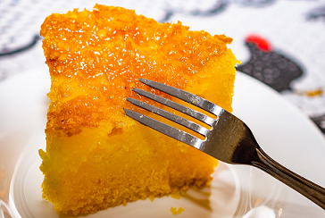 receita de bolo de fubá cremoso